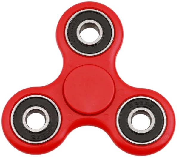 Red Fidget Spinner PNG Transparent Background