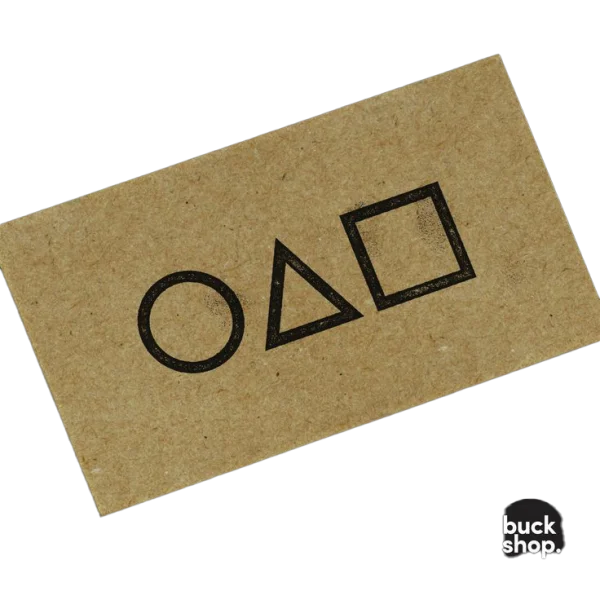 Squid Game Invitation Card Symbols PNG