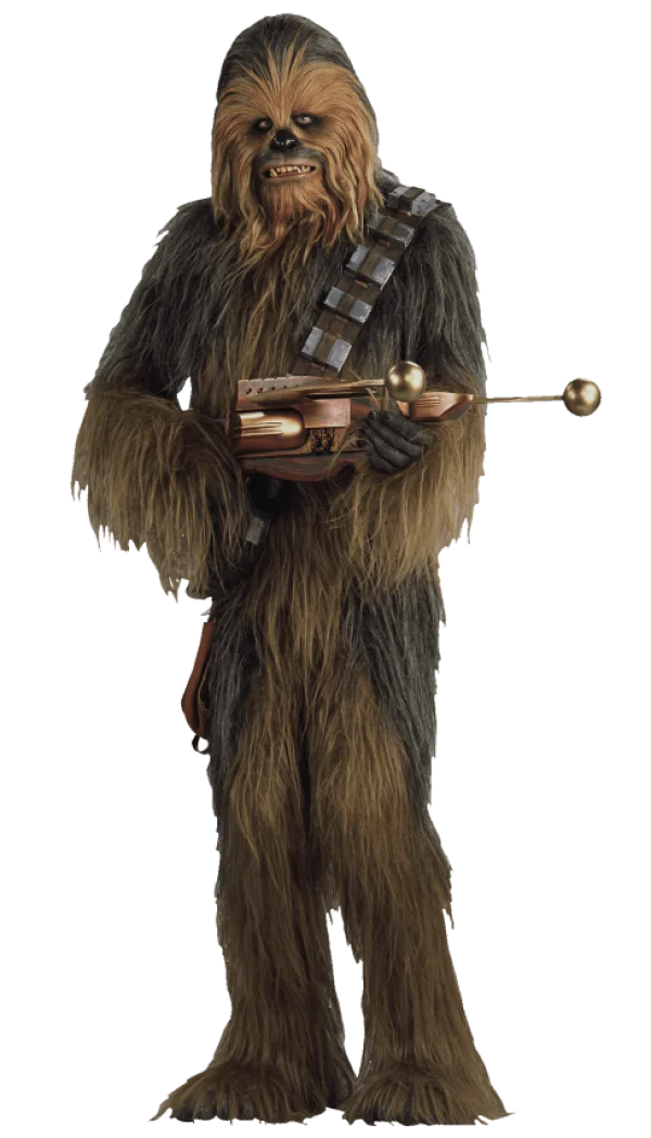 Chewbacca Star Wars PNG Transparent Background