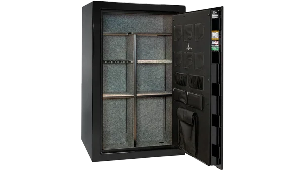 Black Open Safe PNG Transparent Background