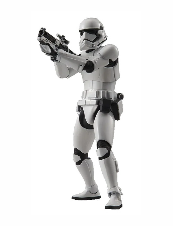 First Order Stormtrooper with Blaster PNG