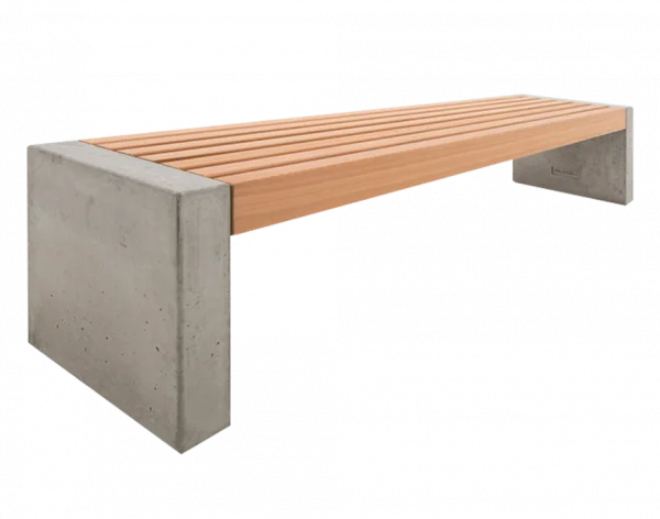 Modern Park Bench PNG Transparent Background