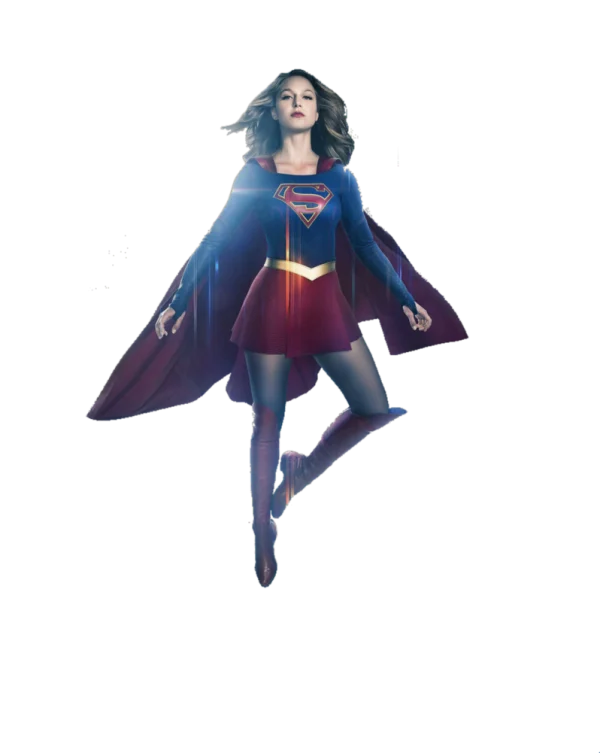 Supergirl Flying Transparent PNG
