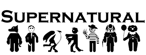 Supernatural TV Show Characters Logo PNG