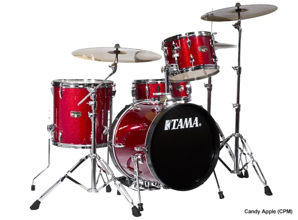 Red Sparkle Drum Kit PNG Transparent Background