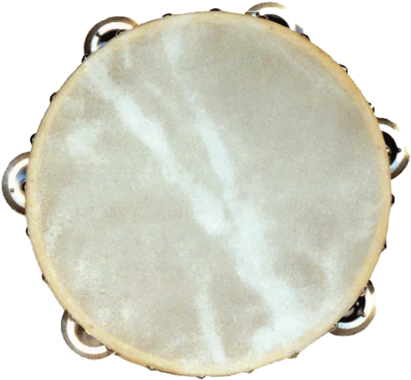 Tambourine Instrument PNG Transparent Background