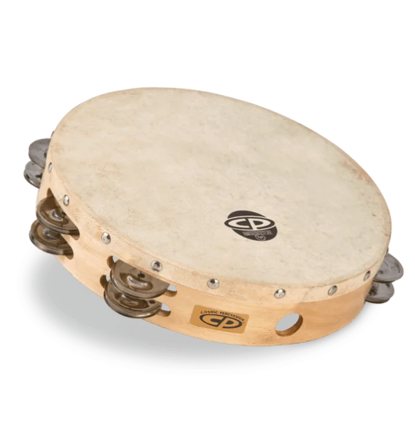 Wooden Tambourine Musical Instrument PNG