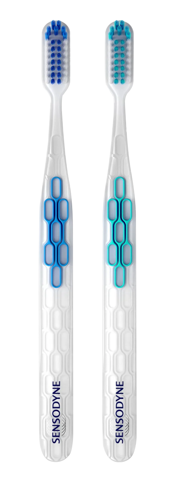 Sensodyne Toothbrushes Pair Transparent Background