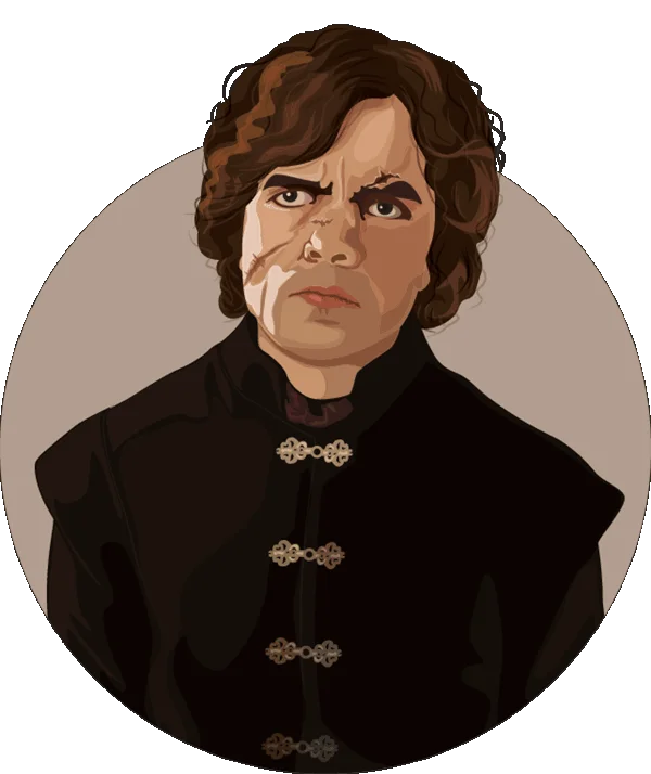 Tyrion Lannister Vector Art PNG Transparent Background
