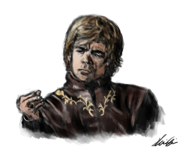 Tyrion Lannister Game of Thrones Illustration PNG
