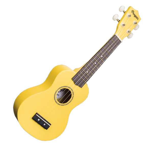 Yellow Ukulele PNG Transparent Background