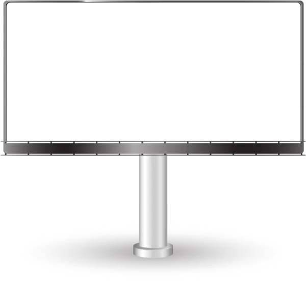 Blank Billboard PNG Transparent Background