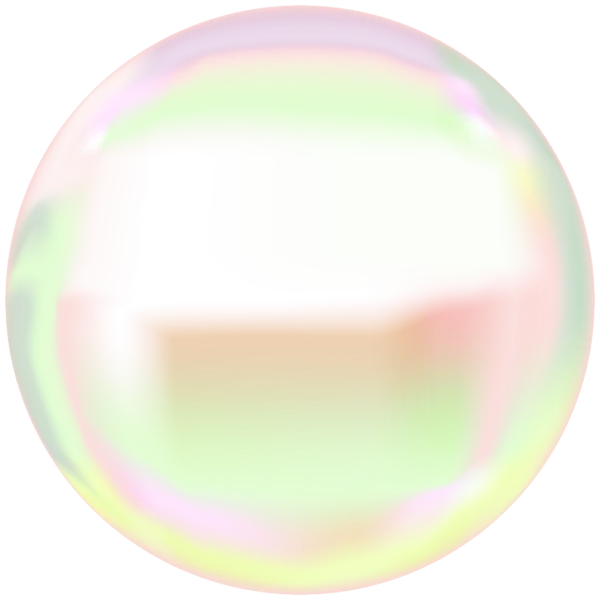 Abstract Glitch Sphere PNG