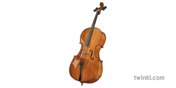 Classical Cello Musical Instrument PNG Transparent Background