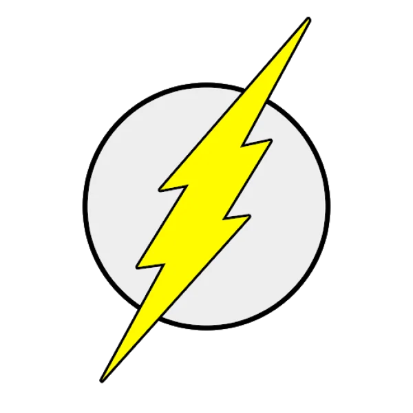 The Flash Logo PNG Transparent Background