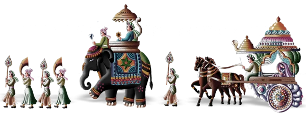 Indian Royal Procession PNG Transparent