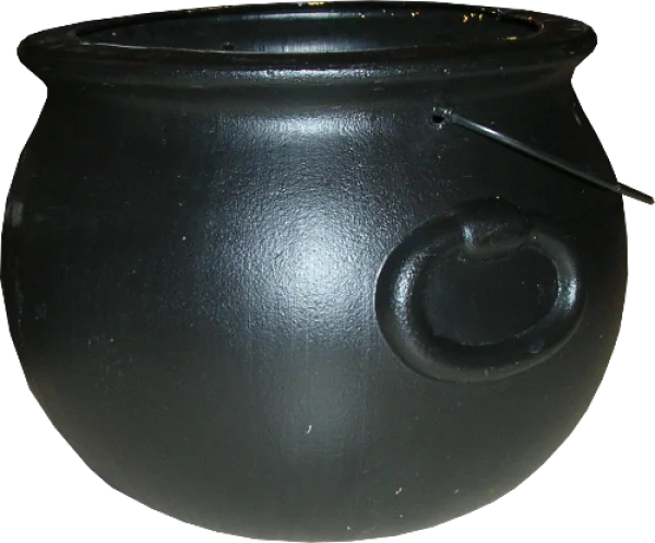 Black Cauldron PNG Transparent Background