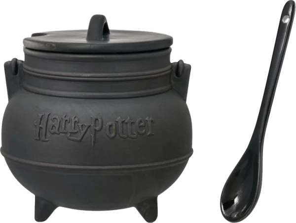 Harry Potter Cauldron and Spoon PNG Transparent Background