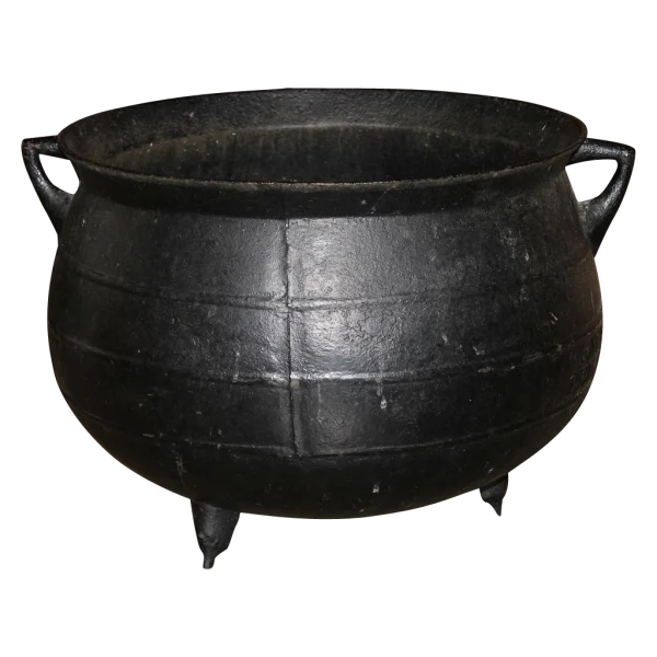 Cast Iron Cauldron Pot PNG Transparent