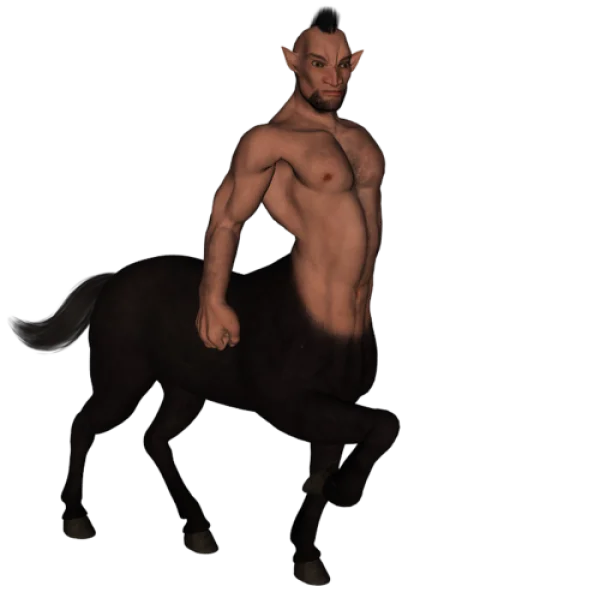 Muscular Centaur PNG Transparent Background