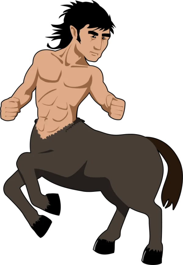 Cartoon Centaur PNG Transparent Background