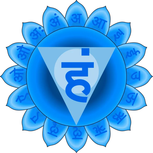 Vishuddha Throat Chakra PNG Transparent Background