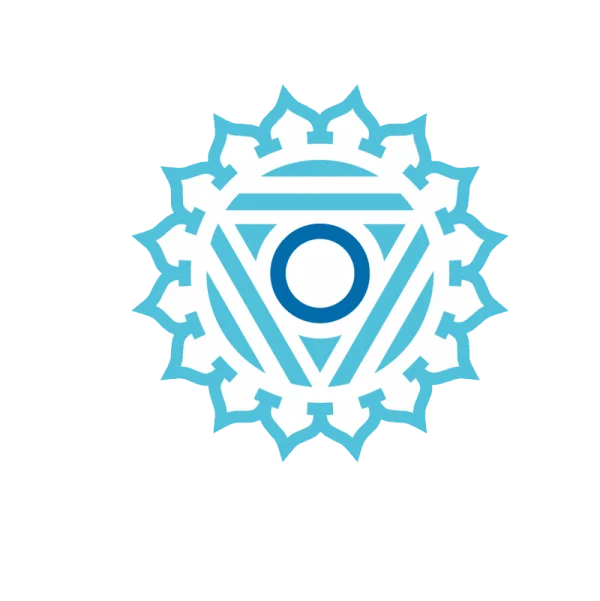 Vishuddha Throat Chakra Symbol PNG Transparent Background