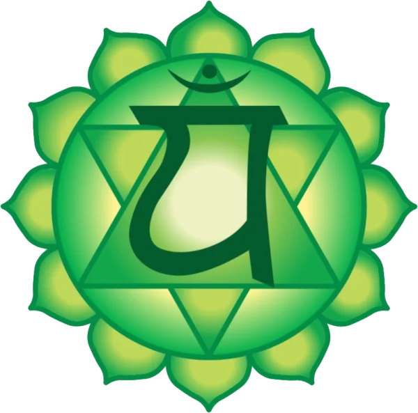 Heart Chakra Anahata Symbol PNG Transparent