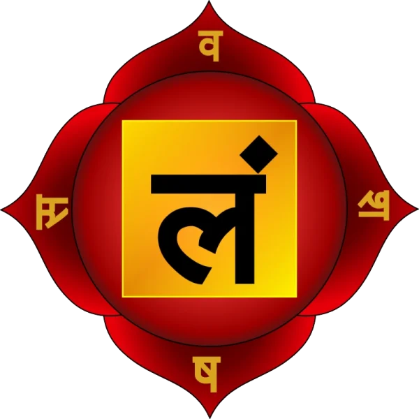 Muladhara Chakra Symbol PNG Transparent Background
