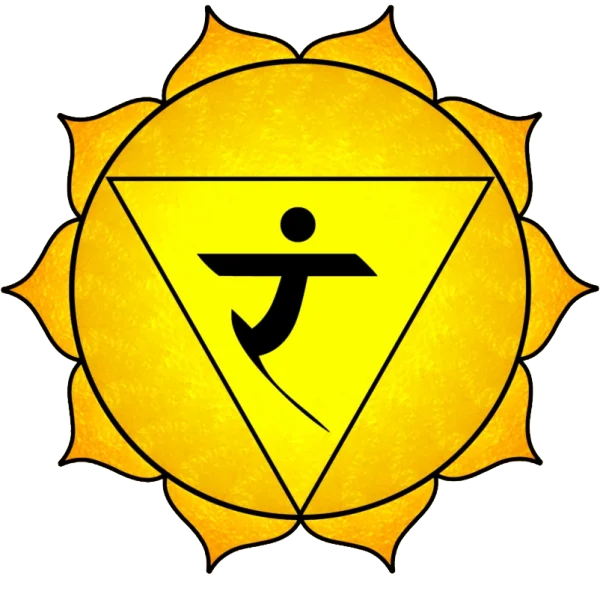 Manipura Solar Plexus Chakra Symbol PNG Transparent