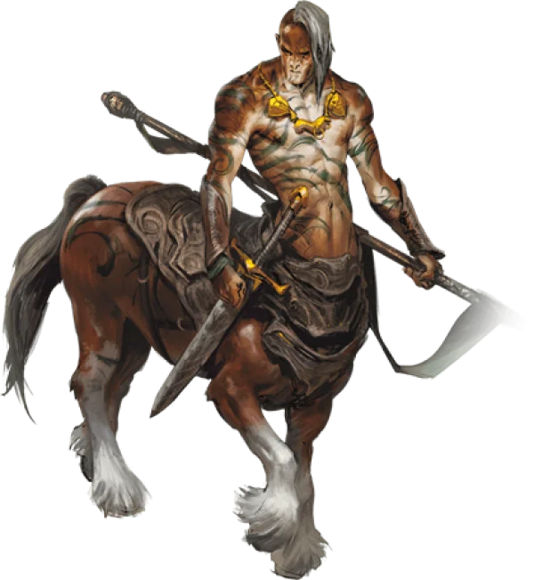 Warrior Centaur PNG Transparent Background
