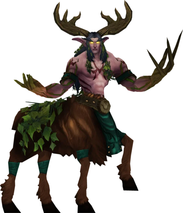 Fantasy Antlered Centaur Character PNG