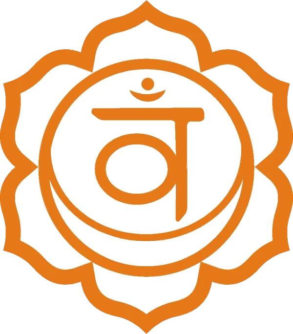 Swadhisthana Sacral Chakra Symbol Orange PNG
