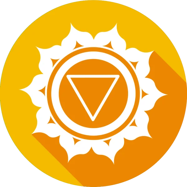 Manipura Solar Plexus Chakra Icon PNG