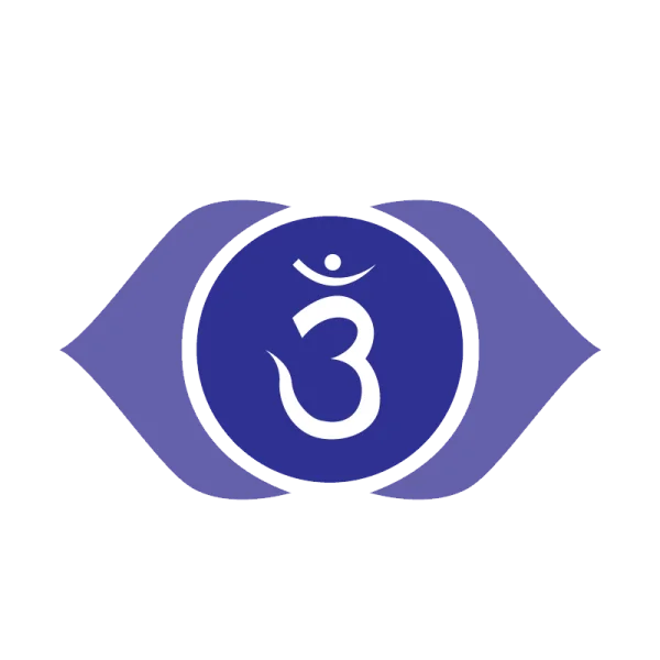 Ajna Third Eye Chakra Symbol PNG Transparent