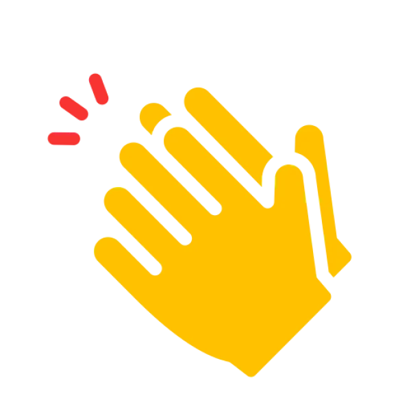 Clapping Hands Icon Transparent Background
