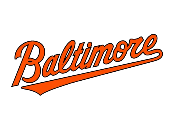 Baltimore Wordmark Logo PNG Transparent