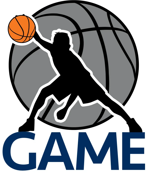 Basketball Player Game Logo PNG Transparent