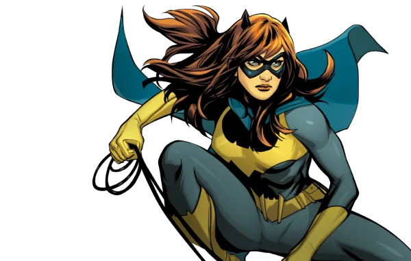 Batgirl Comic Book Art PNG Transparent