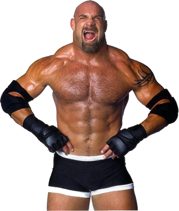 Goldberg WWE Wrestler PNG Transparent Background