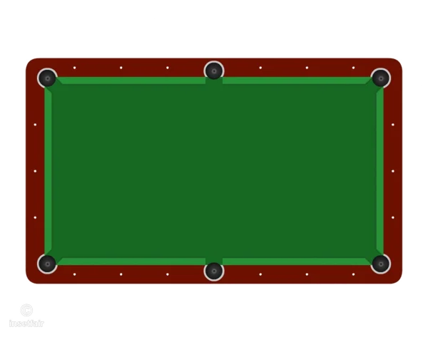 Billiard Pool Table PNG Transparent Background