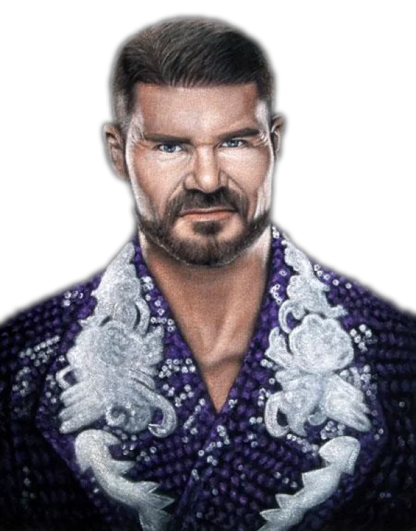 Bobby Roode Wrestler Purple Sequined Jacket PNG