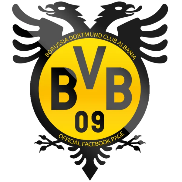 Borussia Dortmund Club Albania Logo PNG