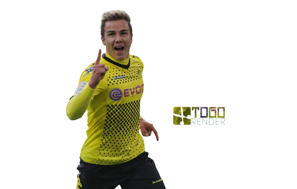 Mario Götze Borussia Dortmund Celebration PNG