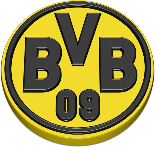 Borussia Dortmund BVB 09 Logo PNG Transparent Background