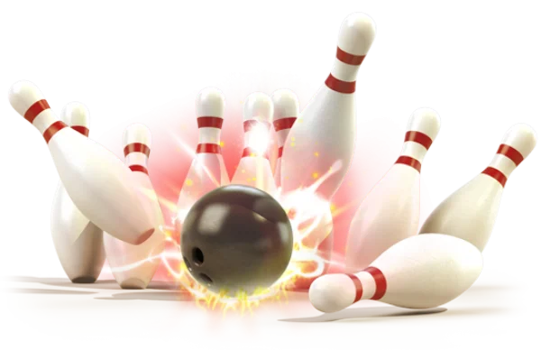 Bowling Strike PNG Transparent Background