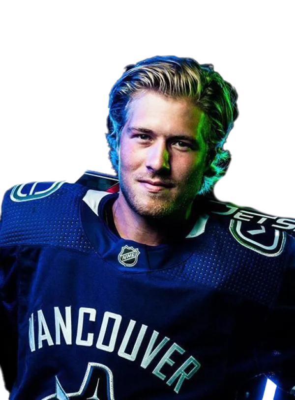 NHL Hockey Player Vancouver Canucks Jersey PNG Transparent