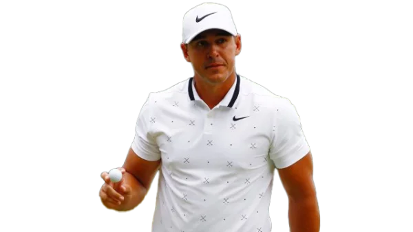 Brooks Koepka Holding Golf Ball PNG Transparent