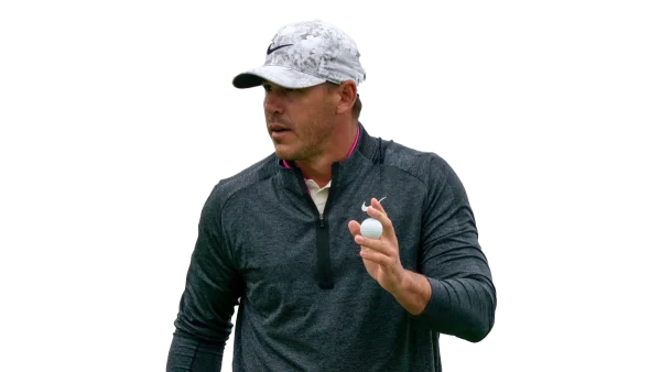 Golfer Holding Golf Ball Transparent PNG