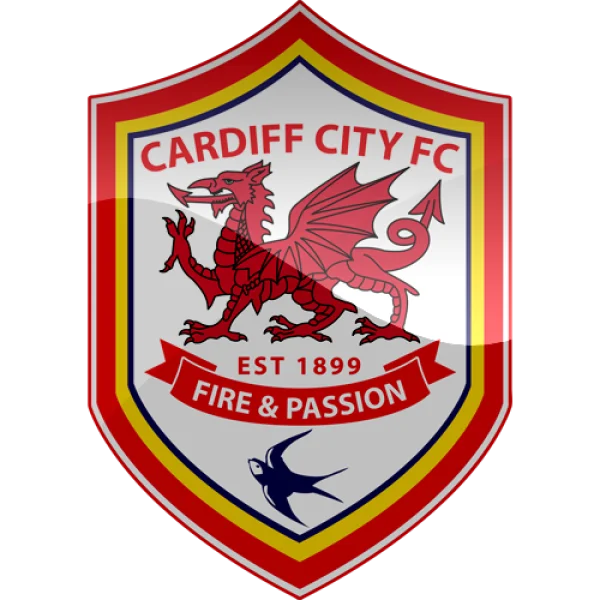 Cardiff City FC Logo PNG Transparent Background